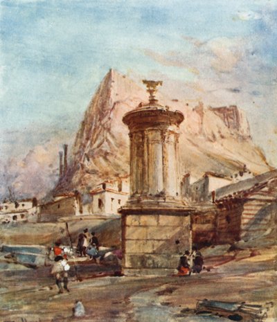 El Monumento Corágico de Lisícrates de John Fulleylove