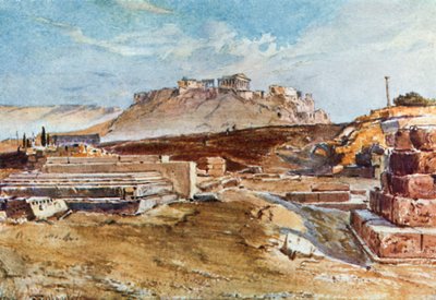 El Dipylon en Atenas de John Fulleylove