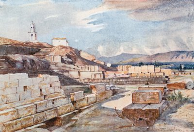El Gran Templo de los Misterios, Eleusis de John Fulleylove