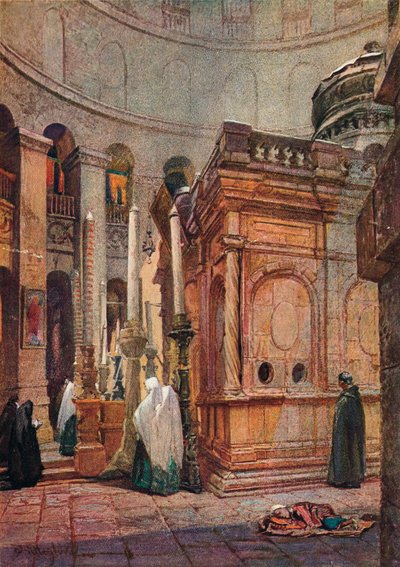 La Rotonda y la Capilla del Santo Sepulcro, 1902, 1906 de John Fulleylove
