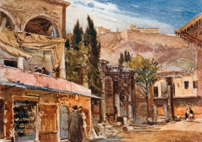La Stoa de Adriano de John Fulleylove
