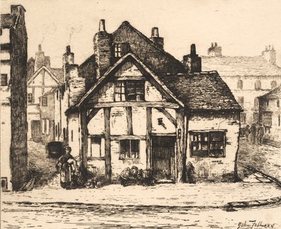 Casa vieja, Calle Salop, Wolverhampton, de 