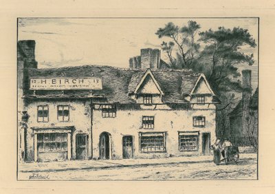 Casas antiguas, North Street, Wolverhampton, de 