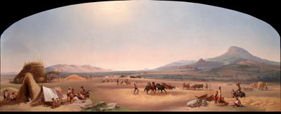 Cosechadores en la Campagna romana de John Gadsby Chapman