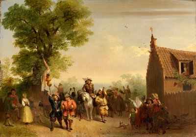 Triunfo de Stoffel Brinkerhoff, al regreso de sus conquistas en Oriente de John Gadsby Chapman