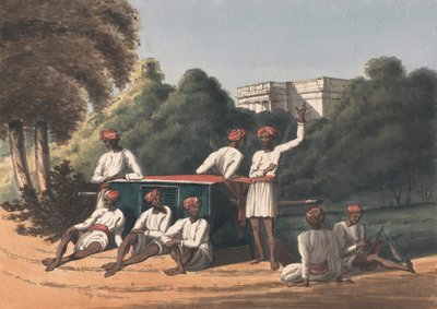 Portadores de Palankeen de John Gantz