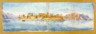 Paisaje, Egipto de John Gardner Wilkinson