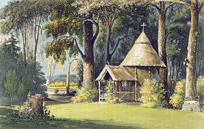 El Hermitage, del Repositorio de Artes de Ackermann, 1809-28 de John Gendall