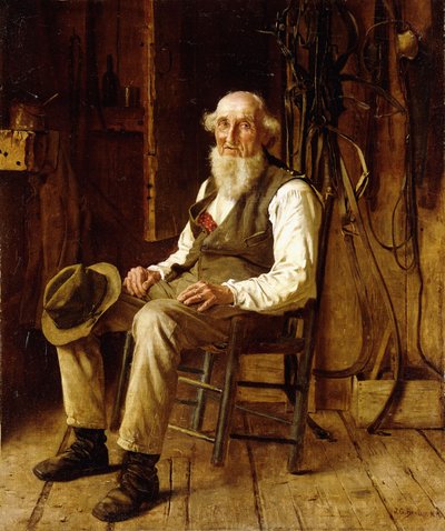 Un Momento de Contemplación de John George Brown
