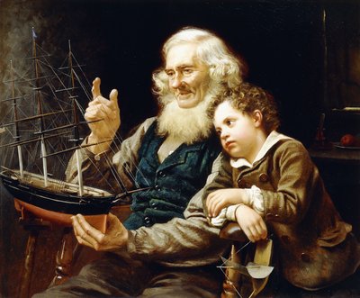 Una historia del mar, 1883 de John George Brown
