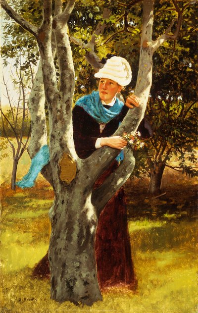 Entre los árboles de John George Brown