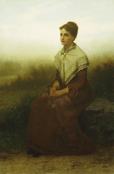 Ensueño, 1878 de John George Brown