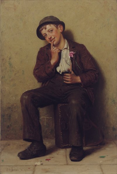 Erizo de la calle de John George Brown