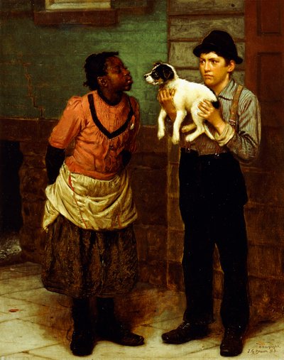 El nuevo cachorro de John George Brown