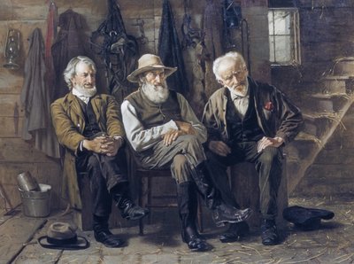 Para decidir la cuestión, 1897 de John George Brown