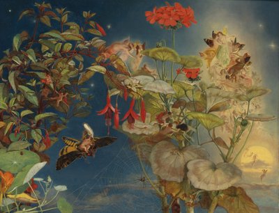 Hadas de la Noche de San Juan de John George Naish