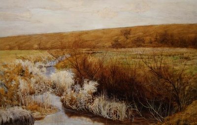 Un Prado en Invierno de John George Sowerby