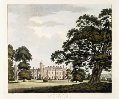 Cobham Hall en Kent, 1800 de John George Wood