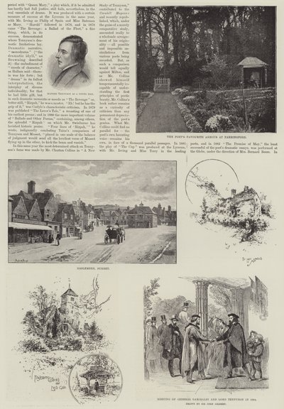 Alfred, Barón Tennyson, Poeta Laureado de John Gilbert