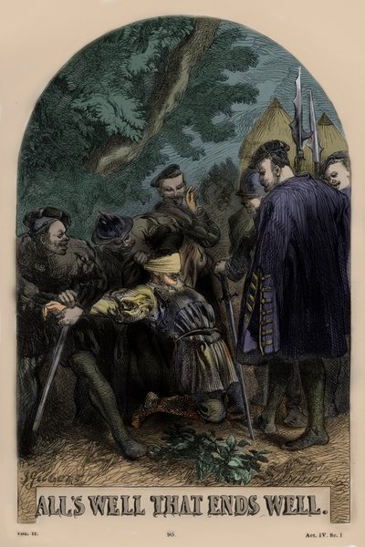 Bien está lo que bien acaba de William Shakespeare de John Gilbert