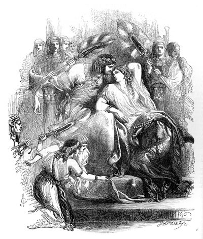 Antonio y Cleopatra de William Shakespeare de John Gilbert