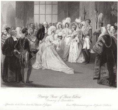 Sala de dibujo de la Reina Victoria de John Gilbert