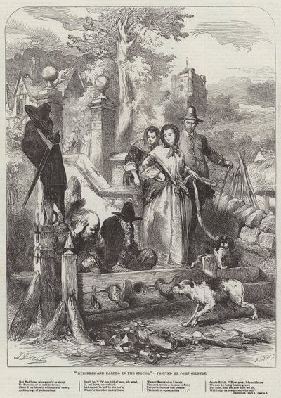 Hudibras y Ralpho en las acciones de John Gilbert