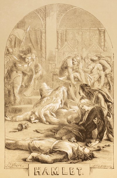 Ilustración para Hamlet, de 