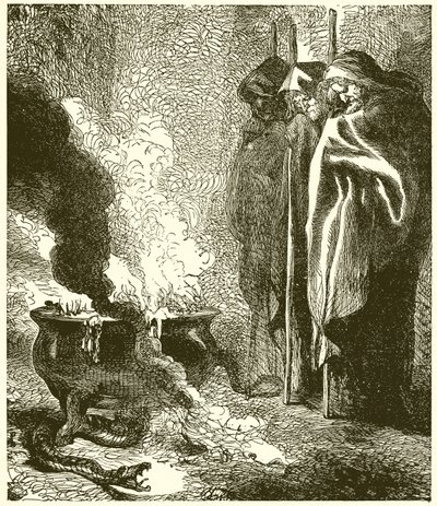 Macbeth: Las Tres Brujas de John Gilbert