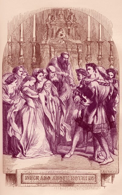 Mucho ruido y pocas nueces de William Shakespeare de John Gilbert