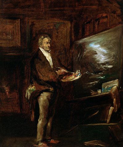 Retrato de Joseph Mallord William Turner, c.1845 de John Gilbert
