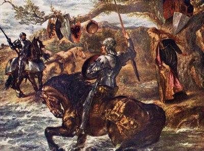 Sir Lancelot, ilustración de 