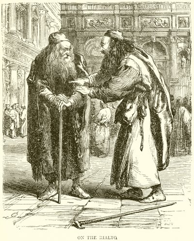 El mercader de Venecia: En el Rialto de John Gilbert