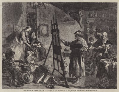 El Estudio de Rembrandt de John Gilbert