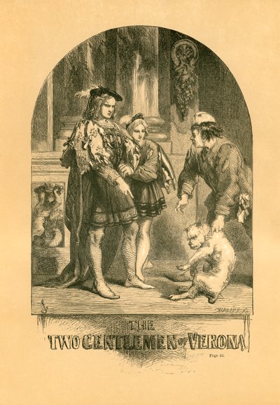Los dos caballeros de Verona de John Gilbert