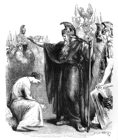 Tito Andrónico de William Shakespeare de John Gilbert