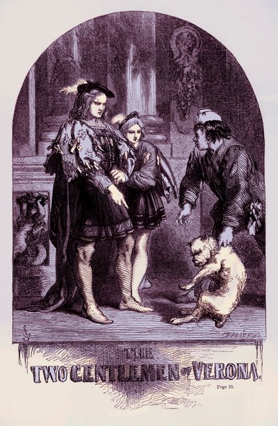 Dos caballeros de Verona de John Gilbert