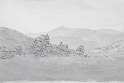 Montaña Llantysilio, Gales de John Glover