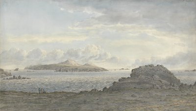 Cabeza de San David, Pembrokeshire, c.1805 de John Glover