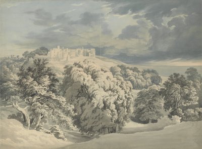 Castillo de St. Donats, Glamorganshire de John Glover