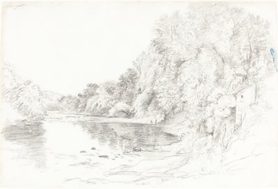 El río en Llangollen de John Glover