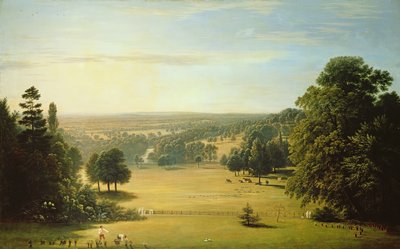 Vista desde la villa de Lord Northwick en Harrow on the Hill de John Glover