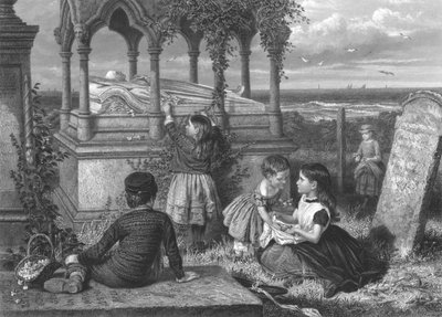 La tumba de Grace Darling, c. 1851-1886 de John Godfrey
