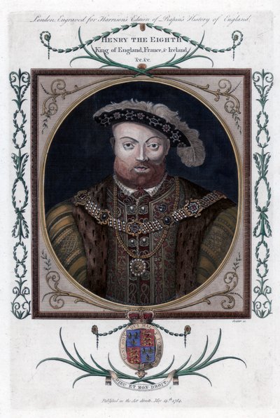 Enrique VIII de Inglaterra, 1784 de John Goldar