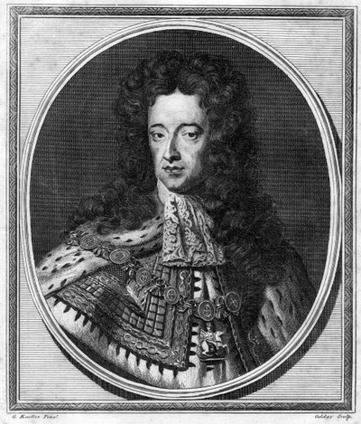 Guillermo III, Rey de Inglaterra, Escocia e Irlanda (1784) de John Goldar