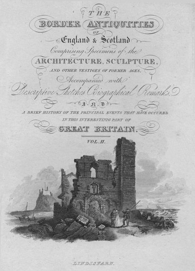 Frontispicio - Lindisfarn, 1814 de John Greig
