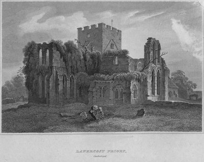 Priorato de Lanercost, Cumberland, 1814 de John Greig
