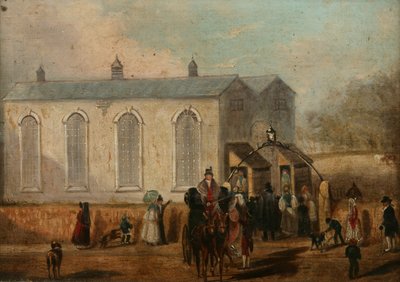 Iglesia temporal de Alverton, c.1832-35 de John Grenfell Moyle