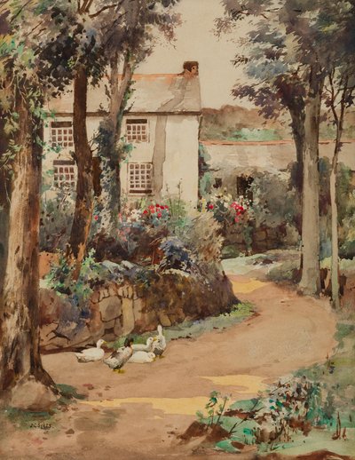 Cabaña Kemyl, Lamorna de John Guttridge Sykes