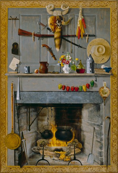 La Chimenea de la Abuela de John Haberle